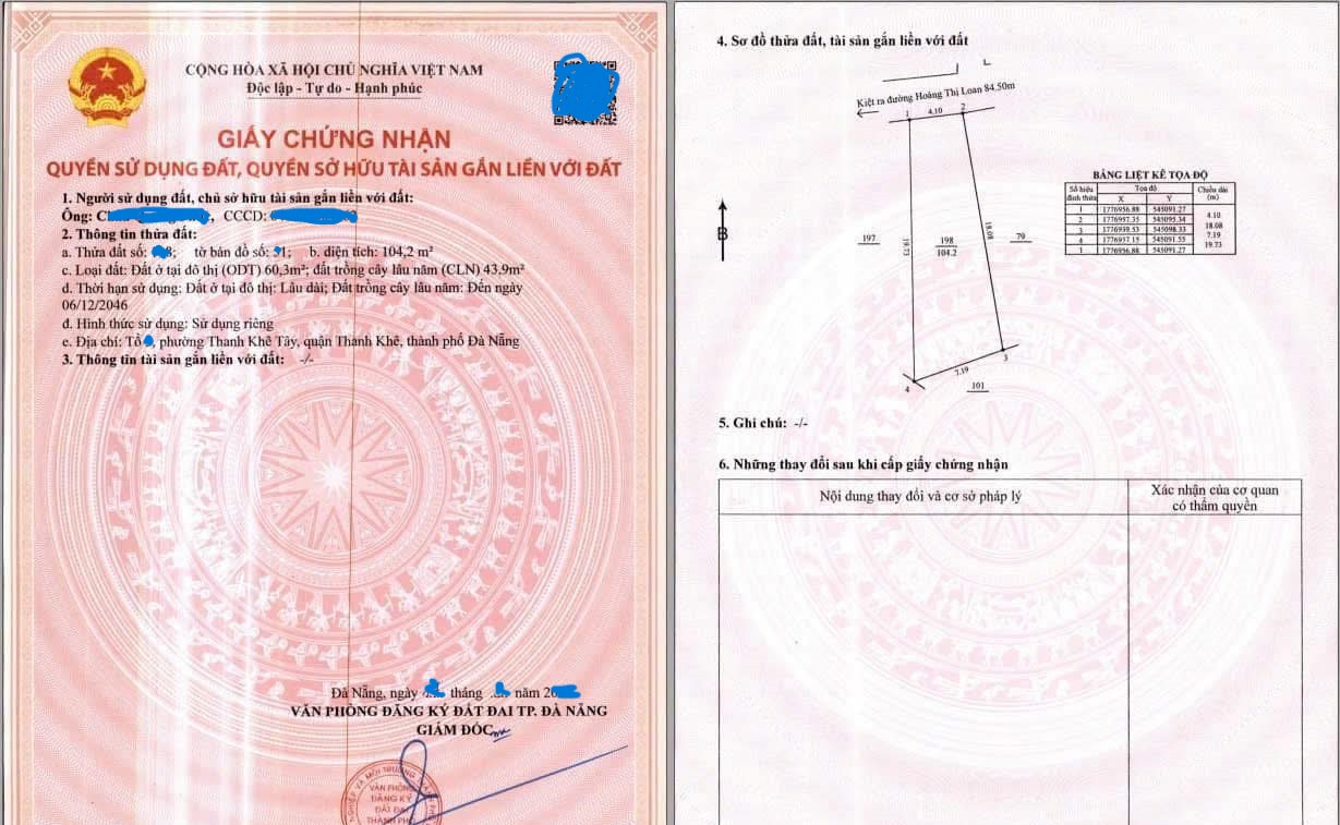 🔴💥Bán đất kiệt Ô TÔ sau lưng MT Hoàng Thị Loan kiệt thông