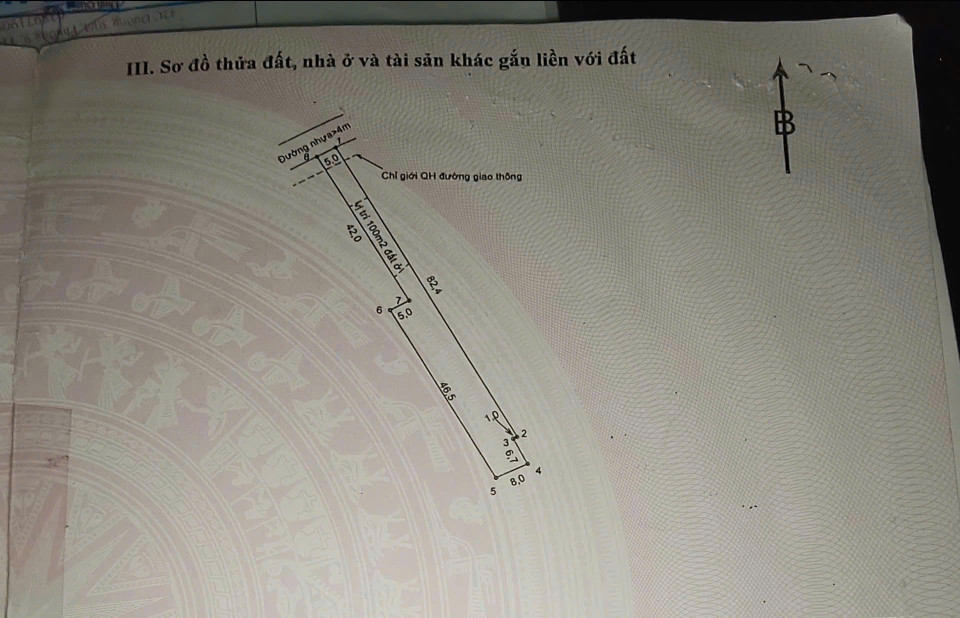 Bán đất Mt nhựa có thổ cư. Sát quốc lộ 51 .
