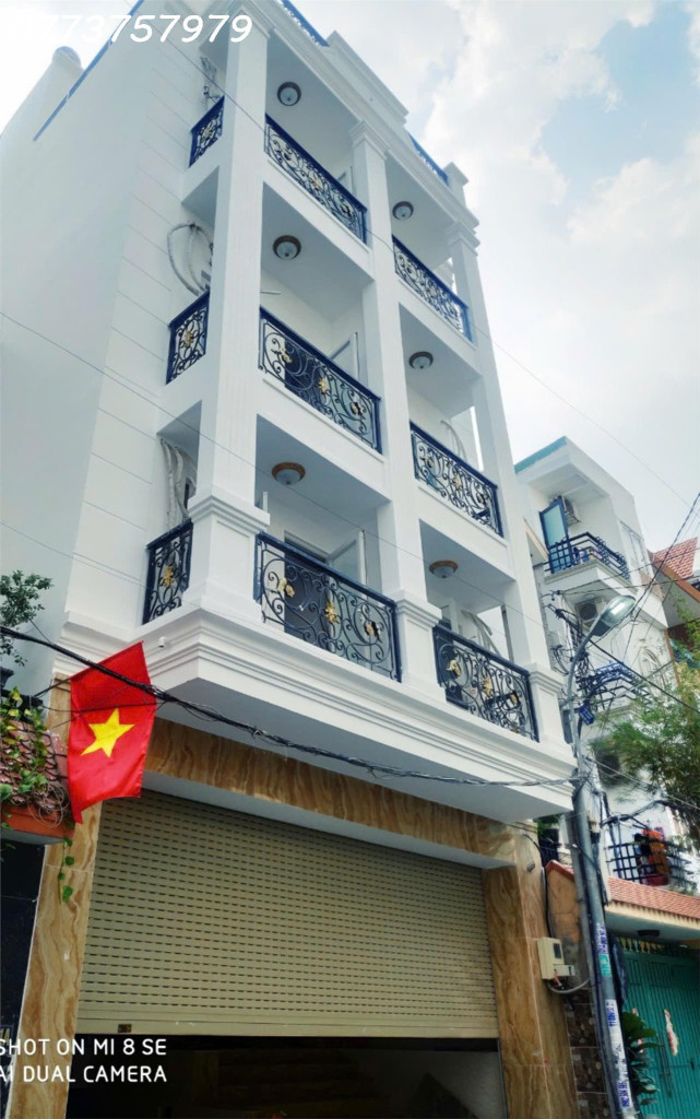 BÁN TÒA NHÀ HẦM 6 TẦNG – HỒNG HÀ, P.2, TÂN BÌNH. DT 8X25M, HĐ THUÊ 200TR GIÁ 37TỶ TL