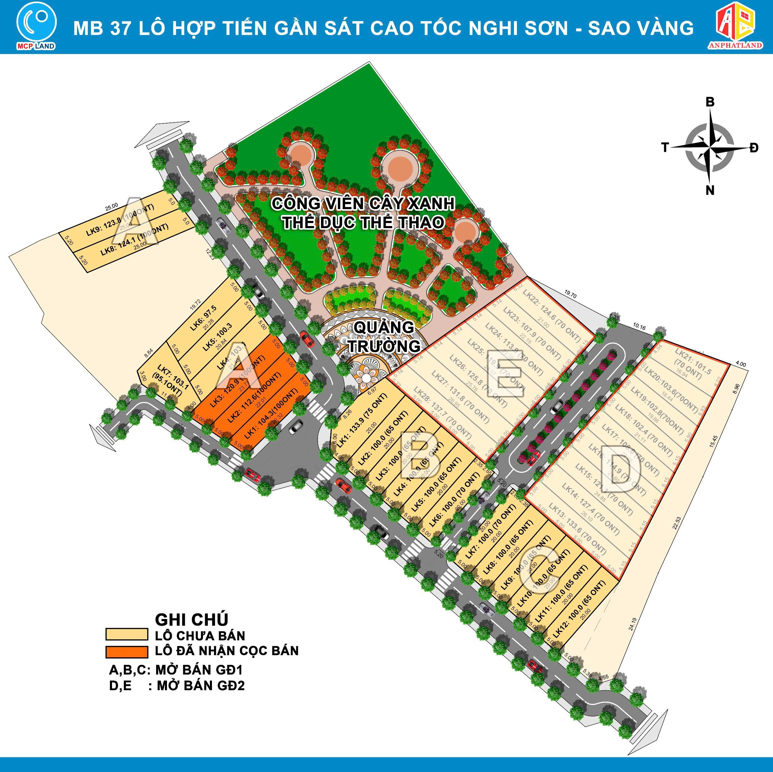 Bán đất 100m² ngang 5m giá 450 triệu Xã Hợp Tiến