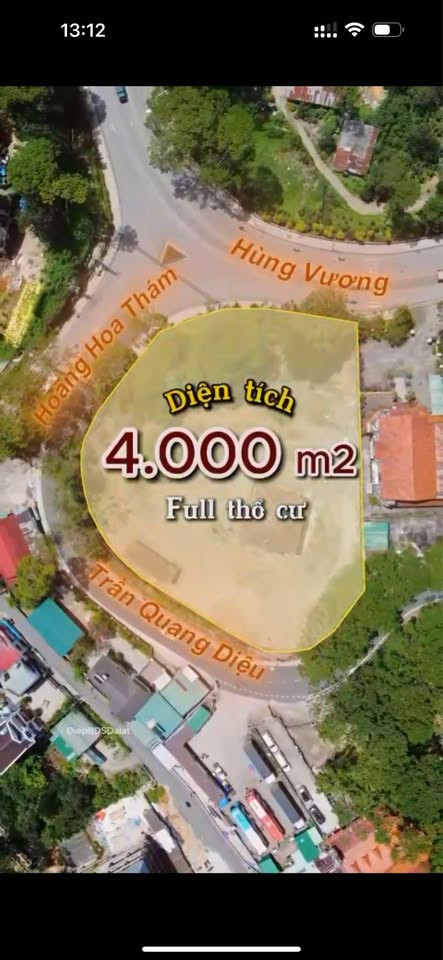 Vị trí Vàng trong làng Kinh doanh dịch vụ du lịch hai mặt tiền đường chính Hùng Vương và đường Trần Quang Diệu