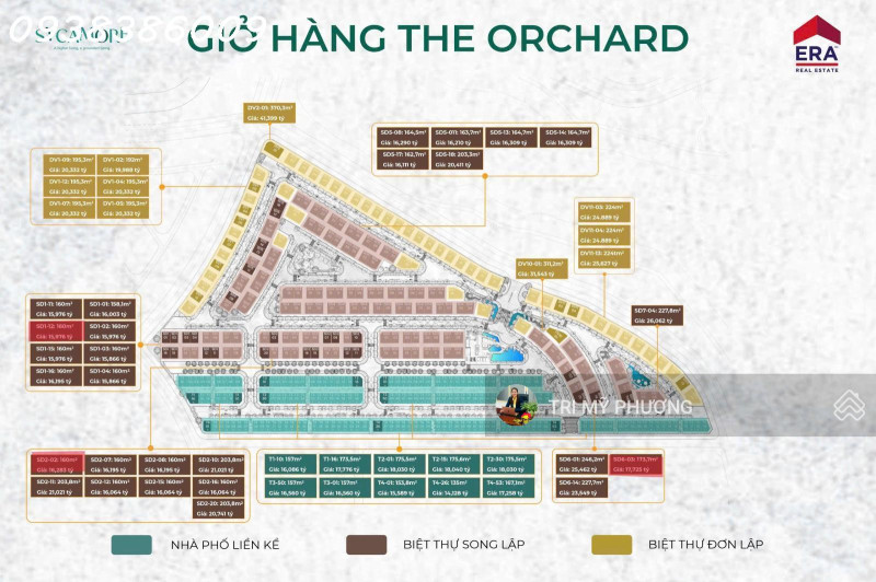 Bán biệt thự, nhà phố The Orchard, Sycamore, đối diện Aeon Mall, Giá bán gốc từ CĐT Capitaland