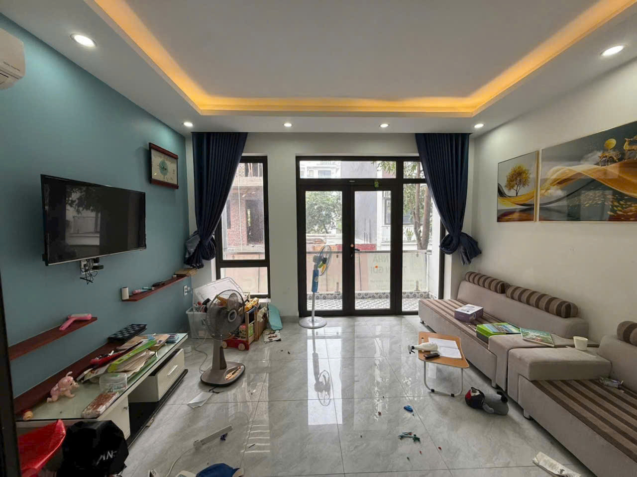 🏡 BÁN NHÀ 4 TẦNG ĐÔ THỊ HIM LAM – HÙNG VƯƠNG – full nội thất giá 4,35 tỷ