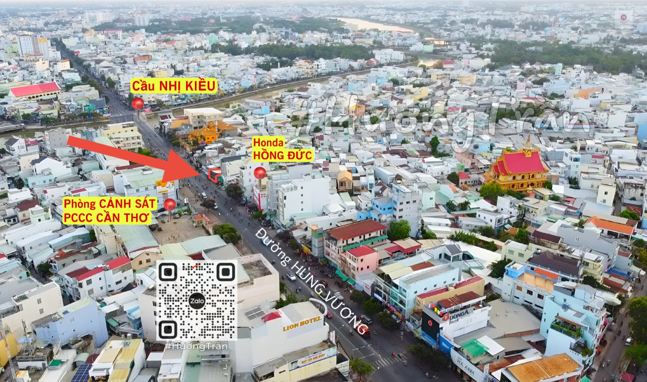 BÁN NHÀ XƯA năm 1960 CĂN GÓC, NGANG 6.9m MẶT TIỀN ĐƯỜNG HÙNG VƯƠNG