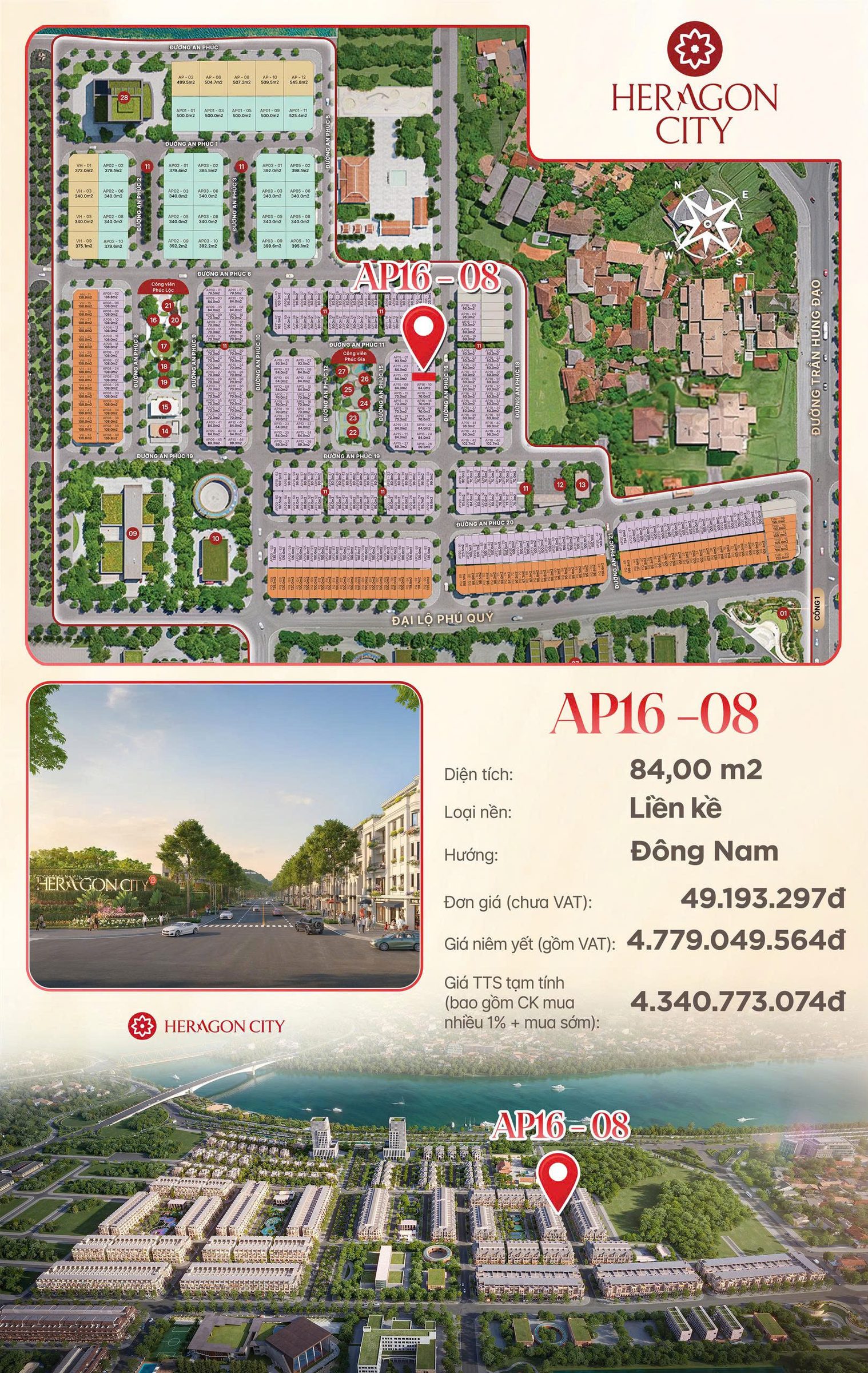 HERAGON CITY –  ĐẤT SẴN SỔ. SANG TÊN NGAY. CĐT: 0966 343 969