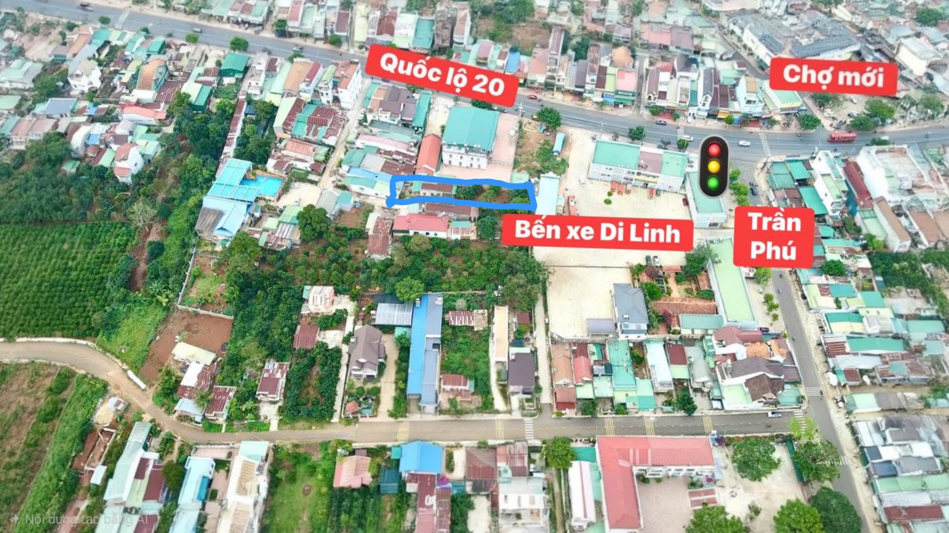 Trung tâm xã di linh .