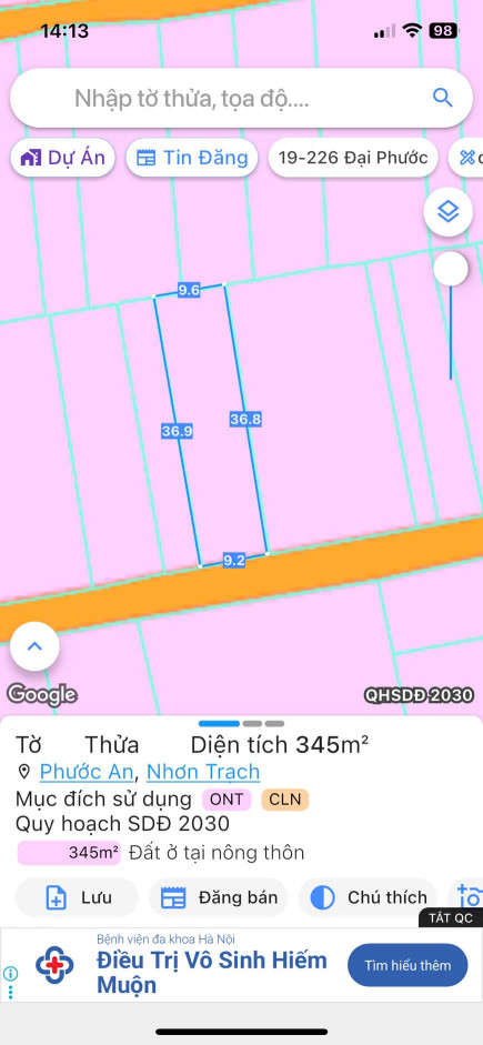 🏡 BÁN ĐẤT PHƯỚC AN – NGAY ĐƯỜNG HÙNG VƯƠNG – GIÁ RẺ ĐẦU TƯ