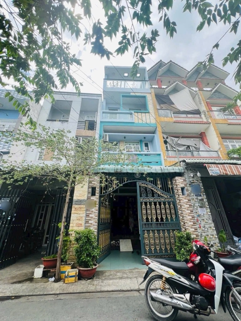 NHÀ BÌNH TÂN - 4 TẦNG - 64M2 - HẺM NHỰA XE TẢI