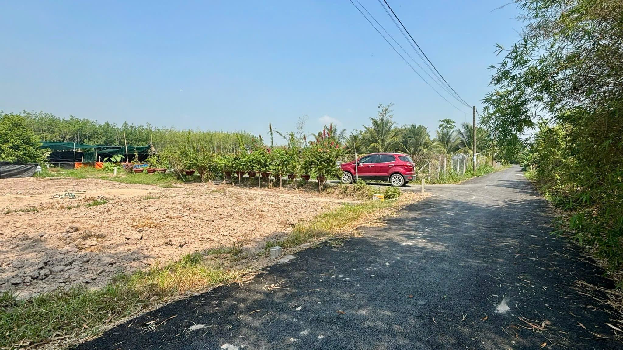 kẹt tiền bán lỗ 200m2 đất đường tỉnh lộ 7 giao hương lộ 2 an tịnh 855tr sổ hồng