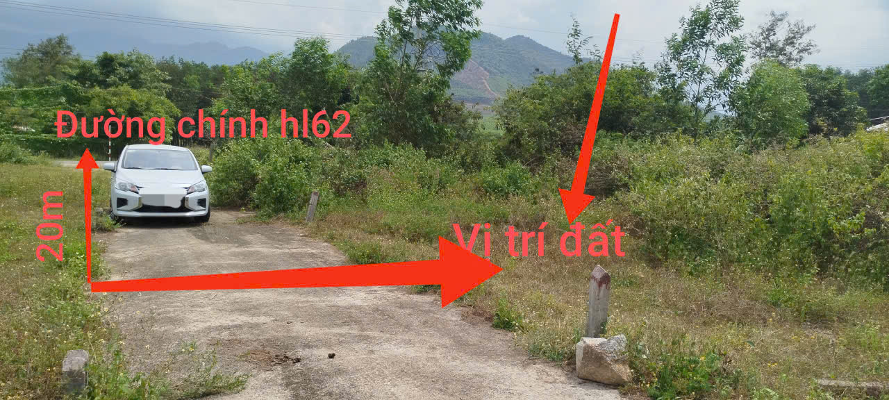 Bán đất diên dân cách đường hương lộ 62 chỉ 20m