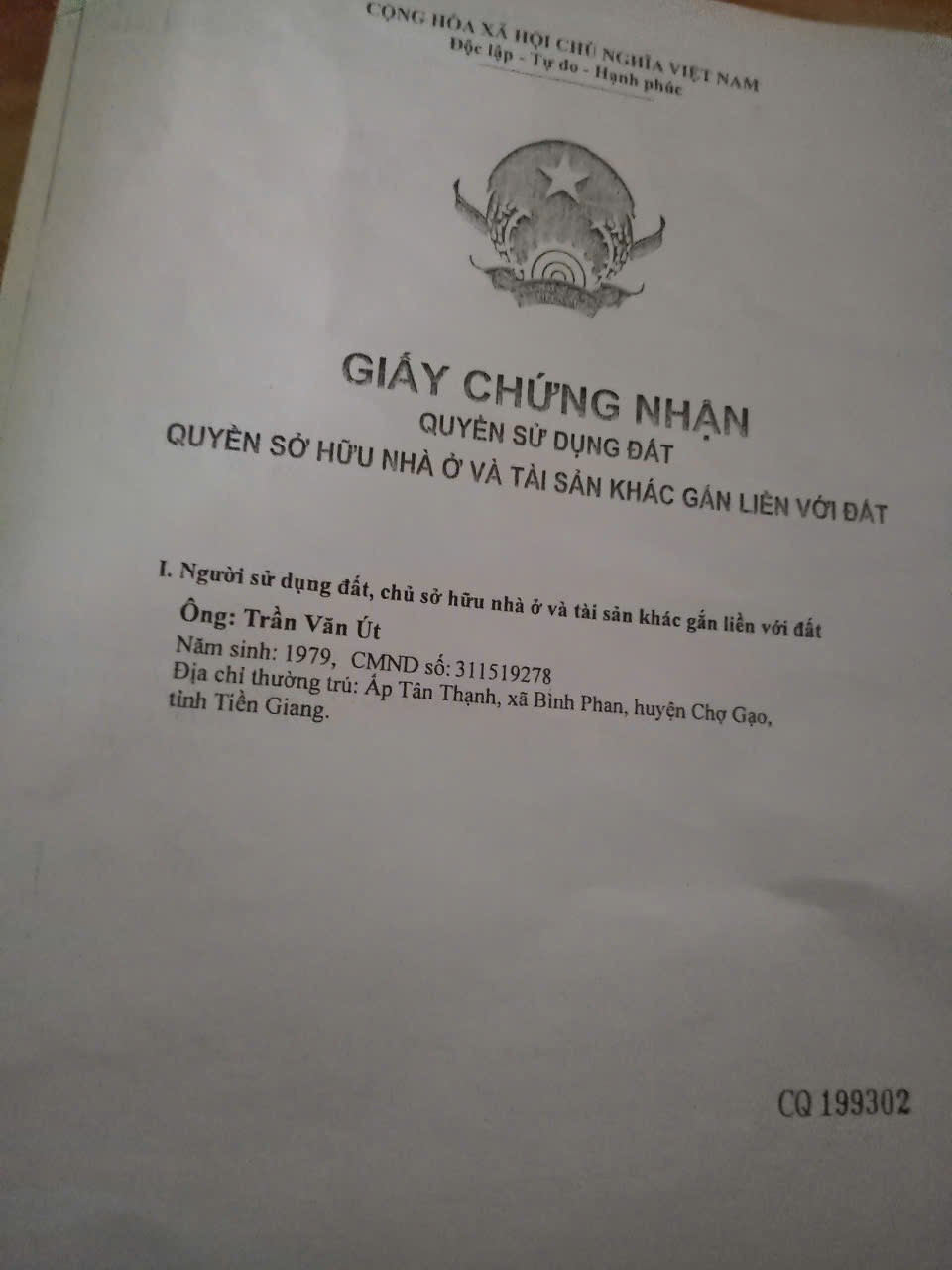 Cần ra gấp 900tr giá thương lượng đường nhựa oto chạy thoải mái