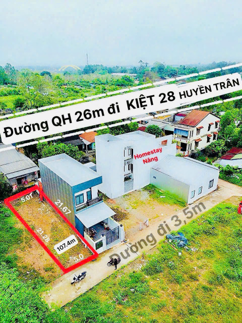 💥 Cần bán lô đất đẹp kiệt xe hơi Huyền Trân Công Chúa - TP Huế
