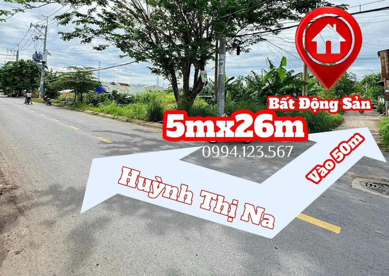 🛑 ĐẤTLỚN.COM giới thiệu còn vài nền mới ra sổ tại Huỳnh Thị Na Đông Thạnh diện tích đẹp giá tốt