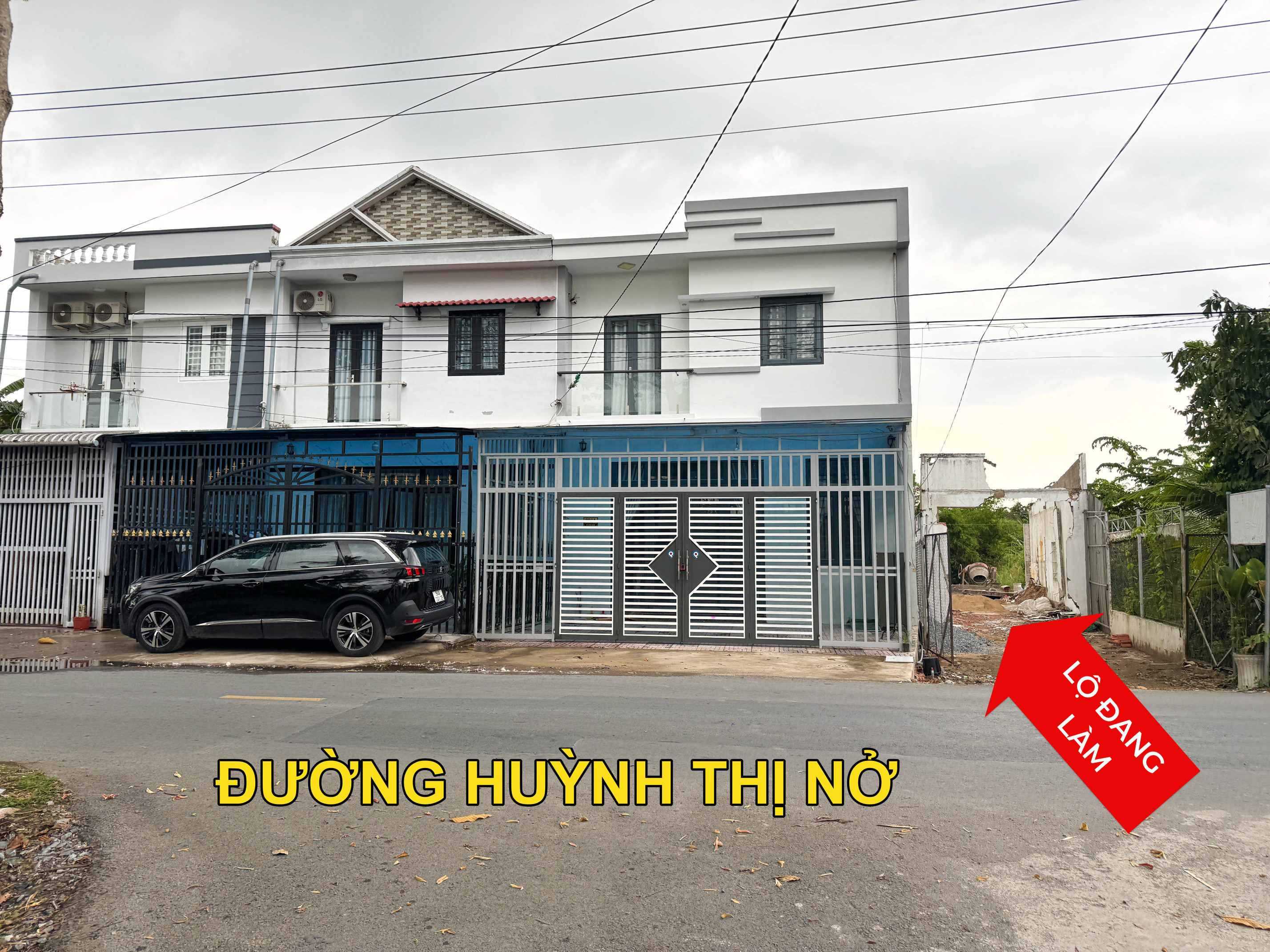 Nhà góc 2 mặt tiền