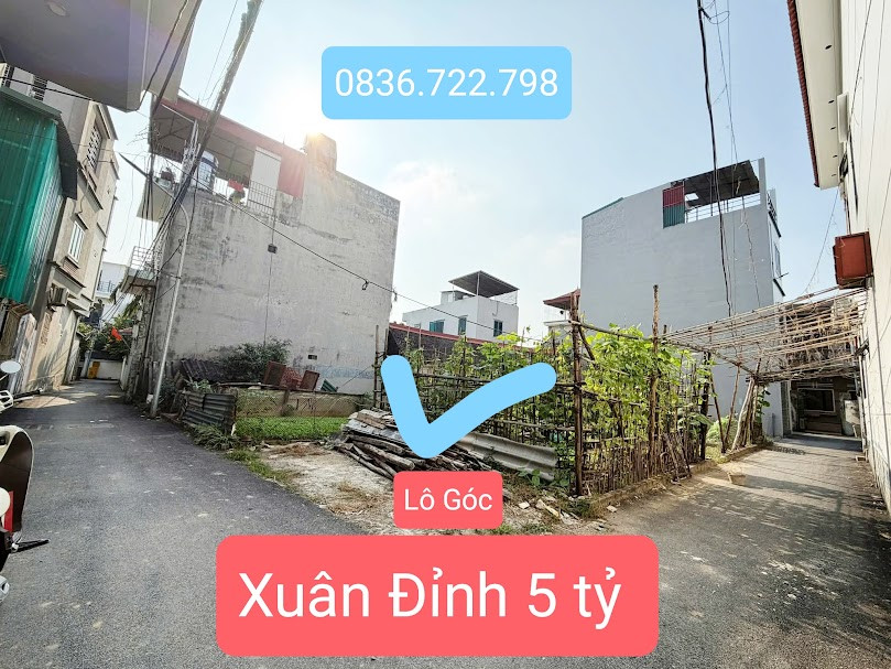 Lô góc Xuân Đỉnh giá 5 tỷ ngõ ô tô