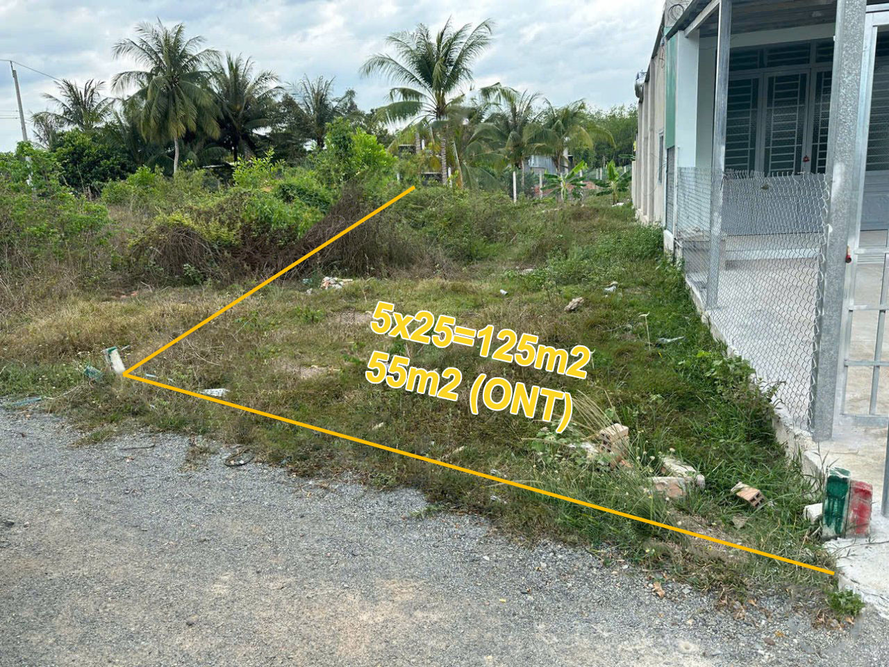 ⭐️ Đất Vuông HXT 125m2 (55m2 ONT) – Kênh Đông TN
