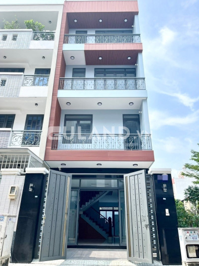 Bán nhà đường Kênh Tân Hóa, Tân Phú. 100m2. 4 Tầng BTCT Giá 12,7 Tỷ
