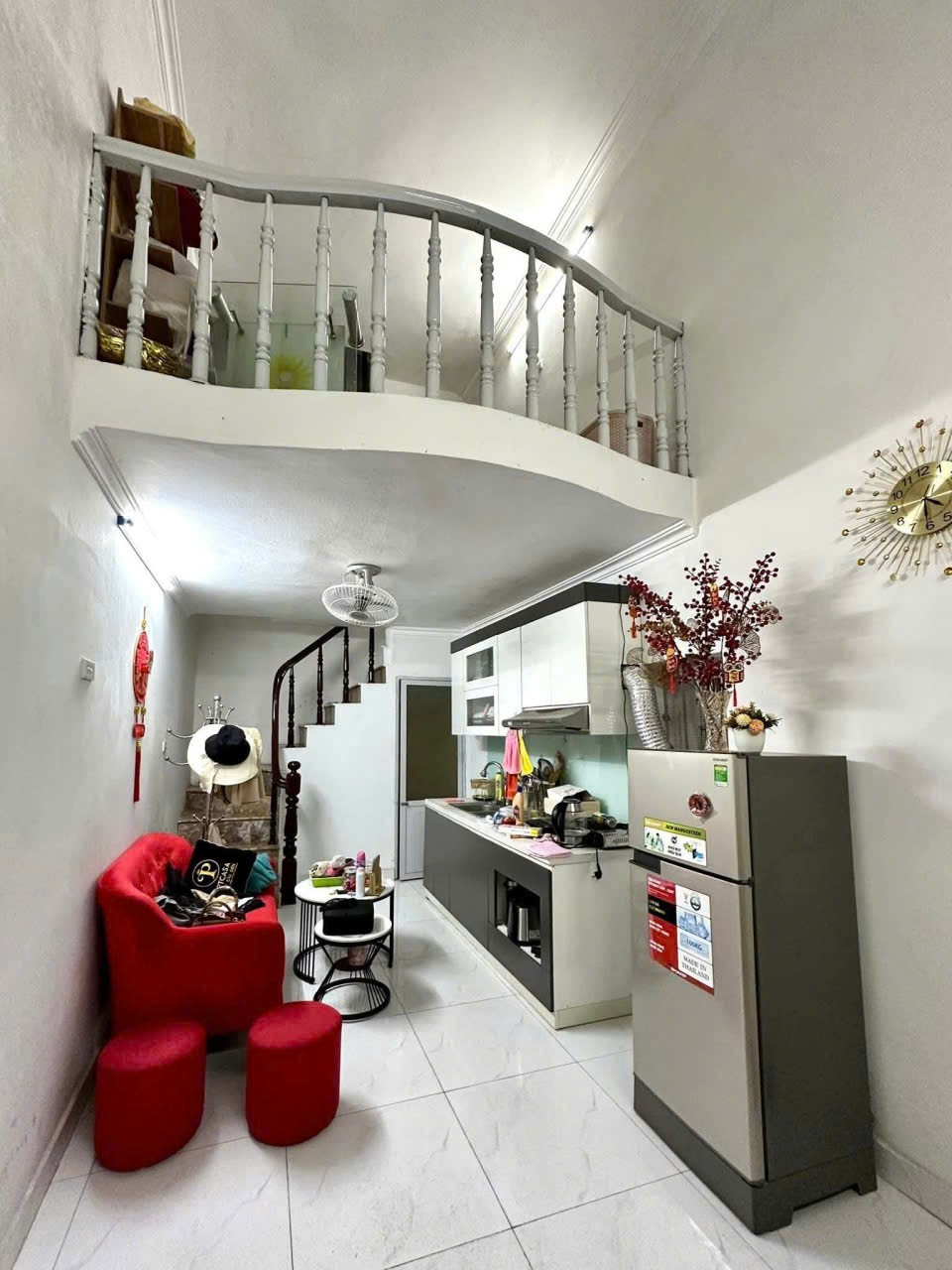Cho Thuê Nhà Ngõ 143 Khâm Thiên 20M² 4 Tầng- 2 Ngủ/ Full Đồ - Giá Thuê 9'5tr