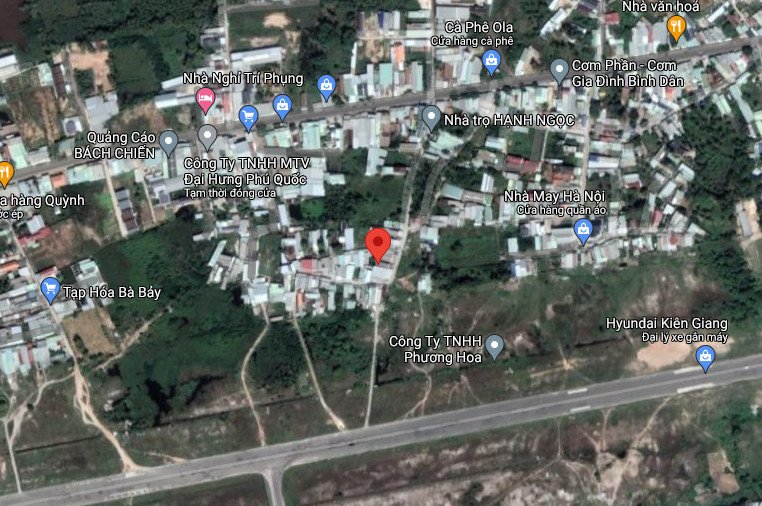Bán  đất thổ cư 249.5m² , giá 6 tỷ tại đường khu phố 10, Thị trấn Dương Đông, Thành phố Phú Quốc, Kiên Giang