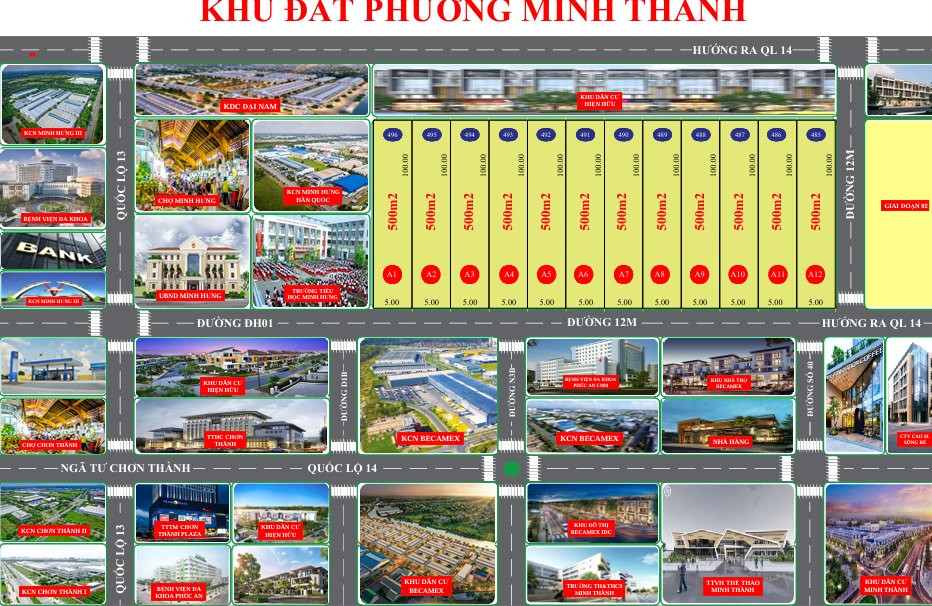 ✴️Đất Phường Minh Thành, xã Chơn Thành, Bình Phước SỔ SẴN, GIÁ HỢP LÝ✴️