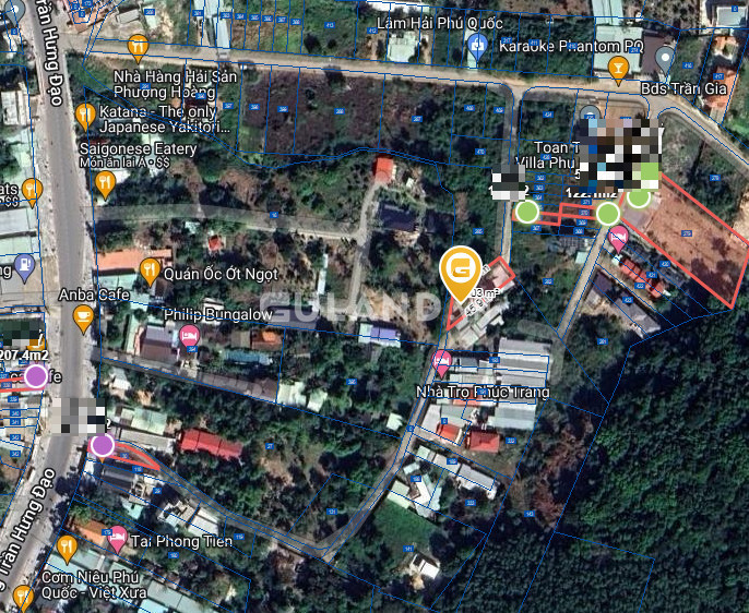 Bán 500m2 , giá 16 tỷ tại Khu Phố 7, TT Dương Đông, TP Phú Quốc