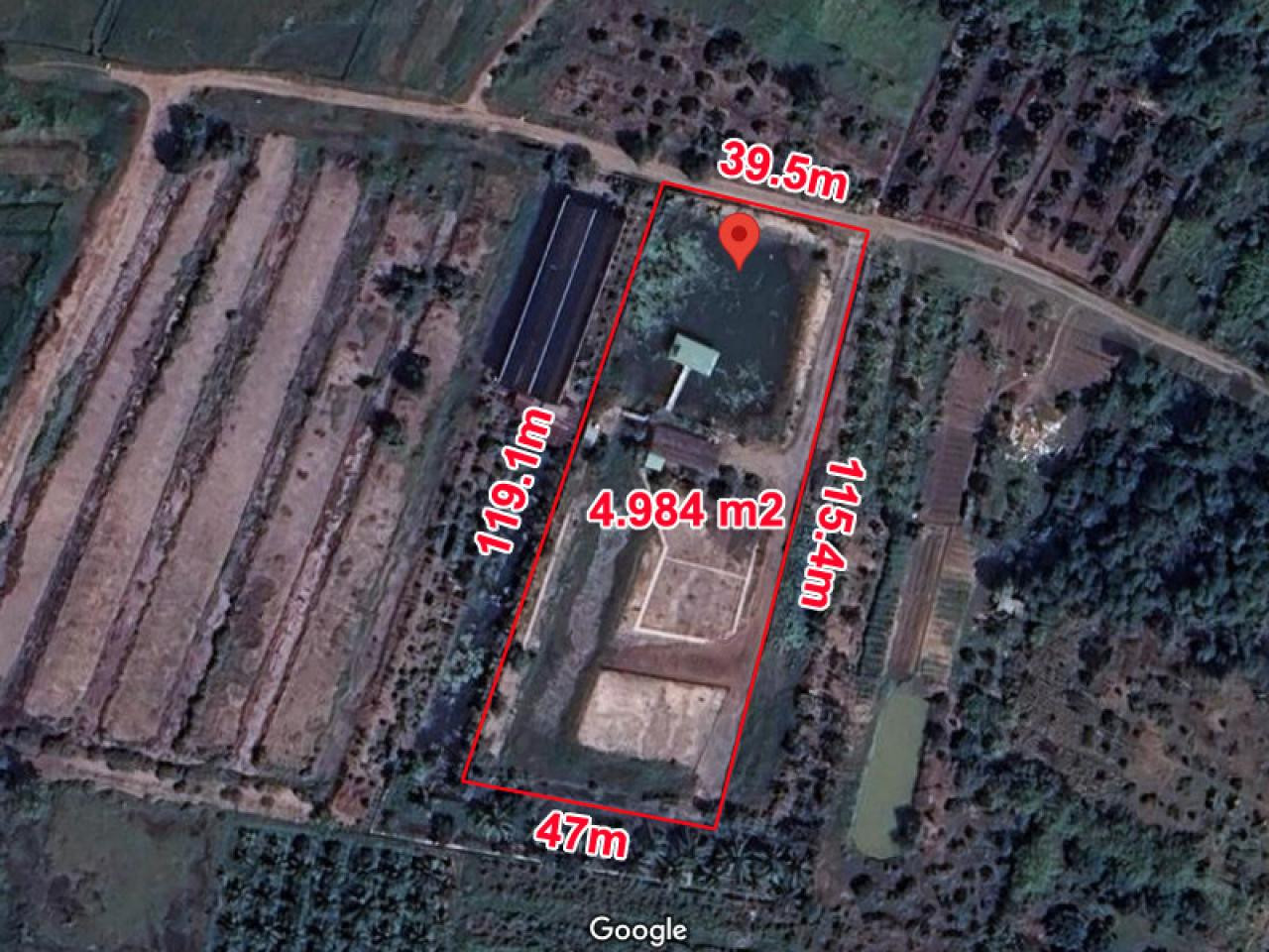 🔥 Quá rẻ Đất 0.5Ha, Nở hậu, Đ.4m – Trường Đông TN