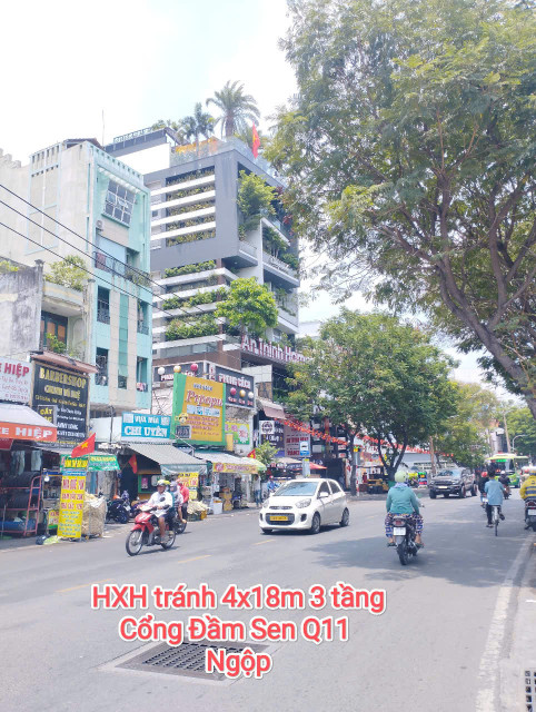 Hiếm khuông Việt - Đầm Sen Q11 - 4x18m2 - HXH tránh KD - 3 tầng