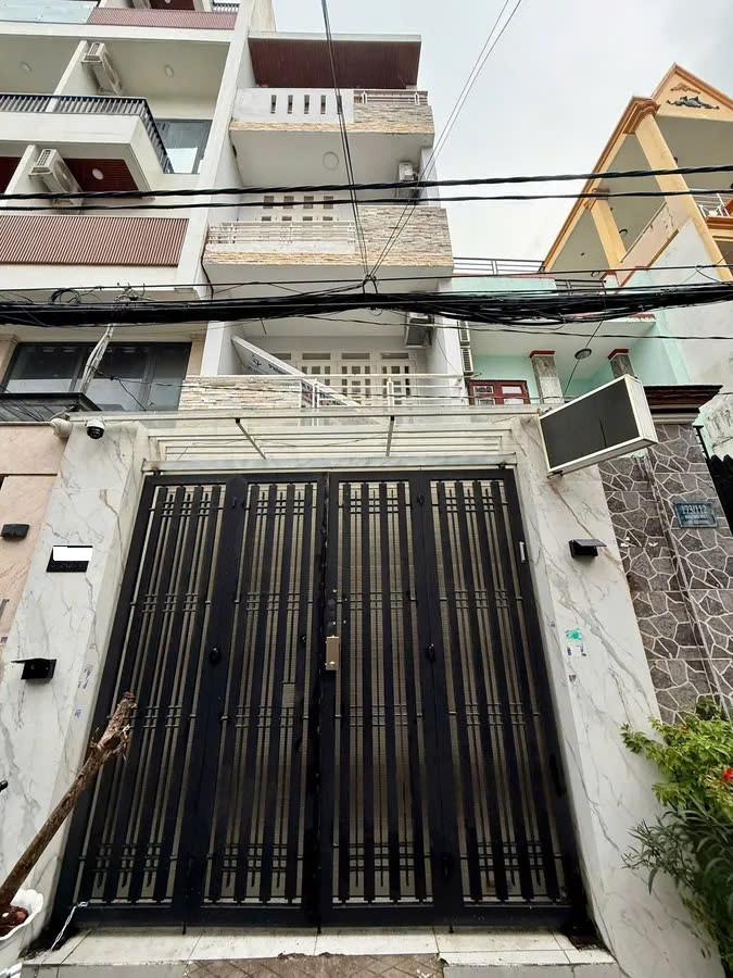 Hẻm nhựa 10m đường Khuông Việt 10m, 96m2, 4x24, 4 tầng, 5PN, 12 tỷ TL