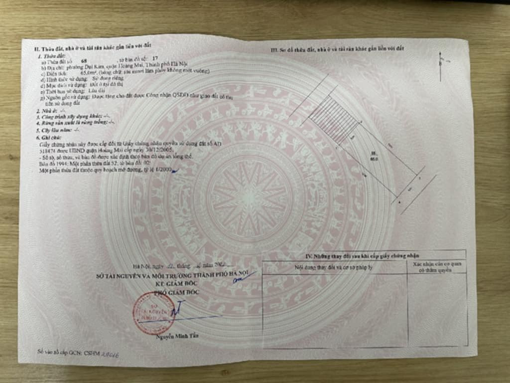 90 Kim Giang, siêu phẩm 60m phân lô, ô tô vào nhà chỉ 10,2 tỷ