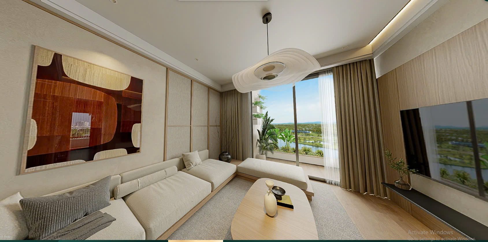 CĂN GÓC 3PN ĐẸP NHẤT LUXORA VĨNH YÊN – VIEW ĐẦM VẠC TRIỆU ĐÔ