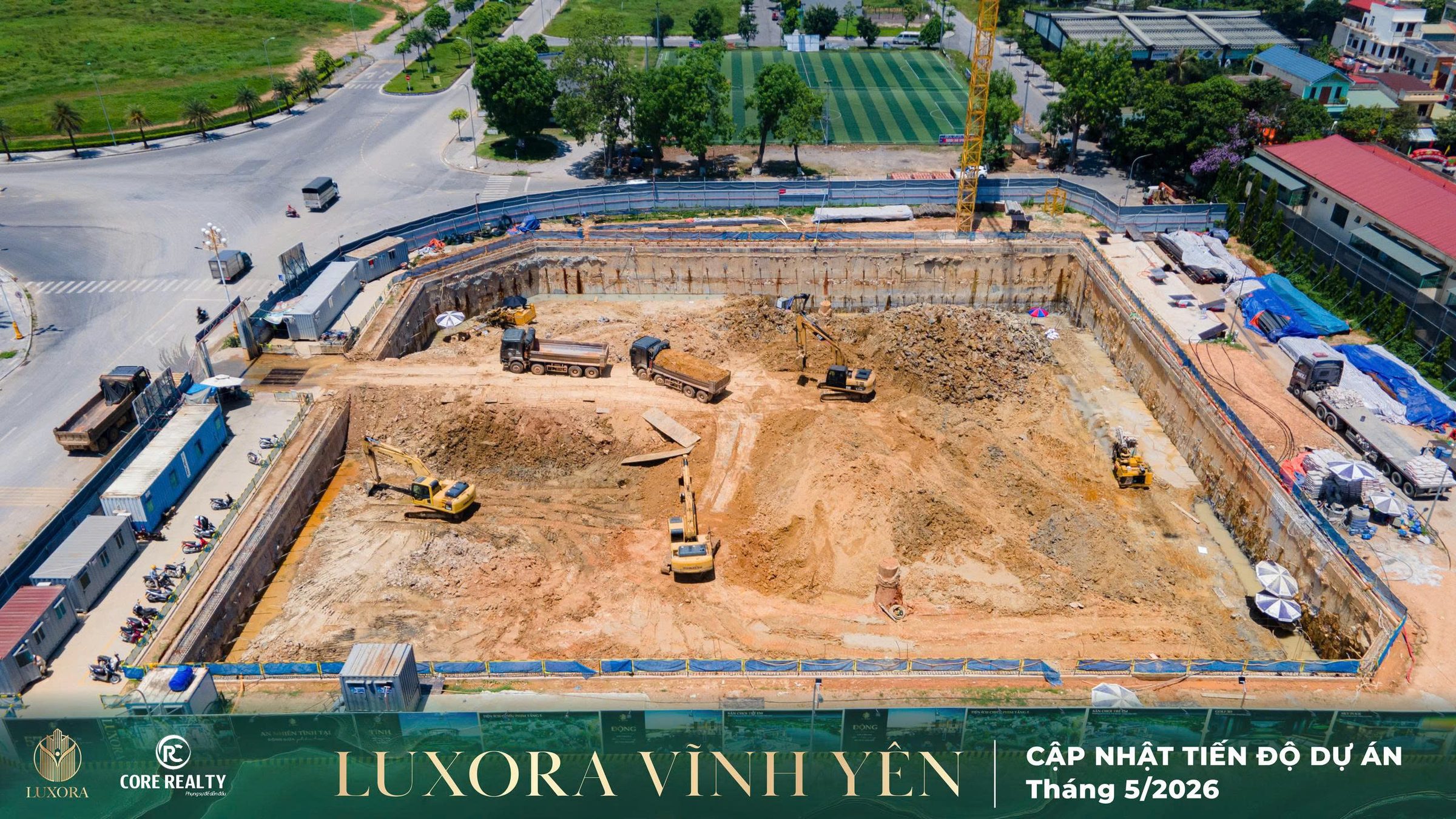 LUXORA VĨNH YÊN THI CÔNG THẦN TỐC – QUỸ HÀNG ĐẸP CHỈ CÒN VÀI CĂN CUỐI
