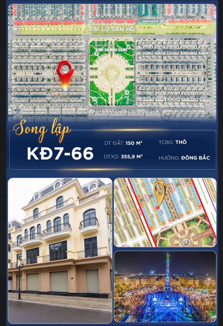 🌟 SONG LẬP KINH ĐÔ MẶT TIỀN 10M – HÀNG ĐẸP VIEW THOÁNG, GIÁ HẤP DẪN