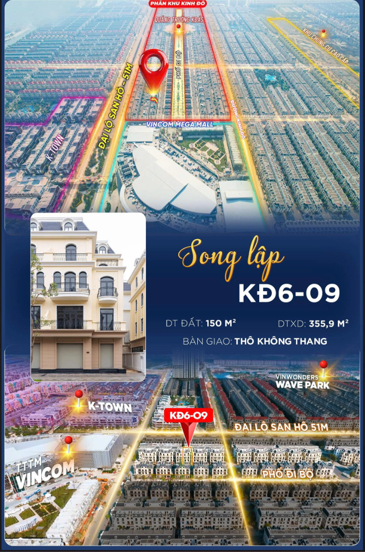 🚨 GIÁ TỐT HIẾM CÓ TẠI KINH ĐÔ – SONG LẬP 150M² CHỈ 22.X TỶ