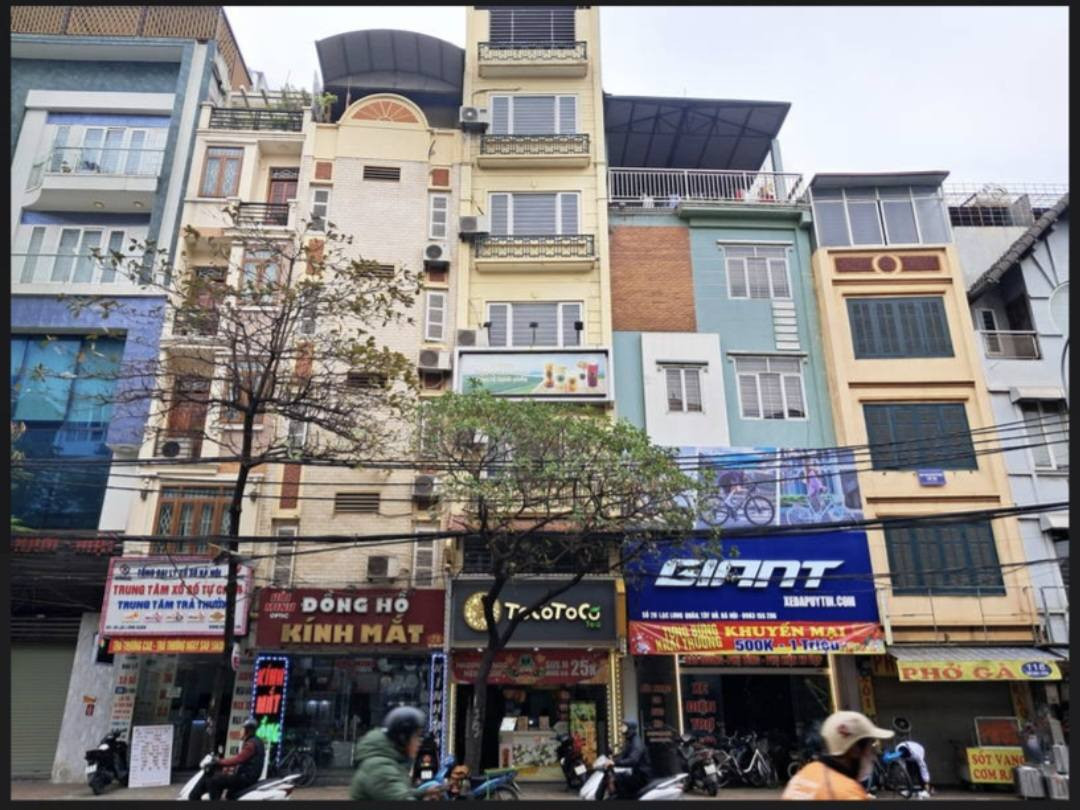 Bán nhà mặt phố Lạc Long Quân vỉa hè kinh doanh, thang máy 55m 7tầng 27,0tỷ