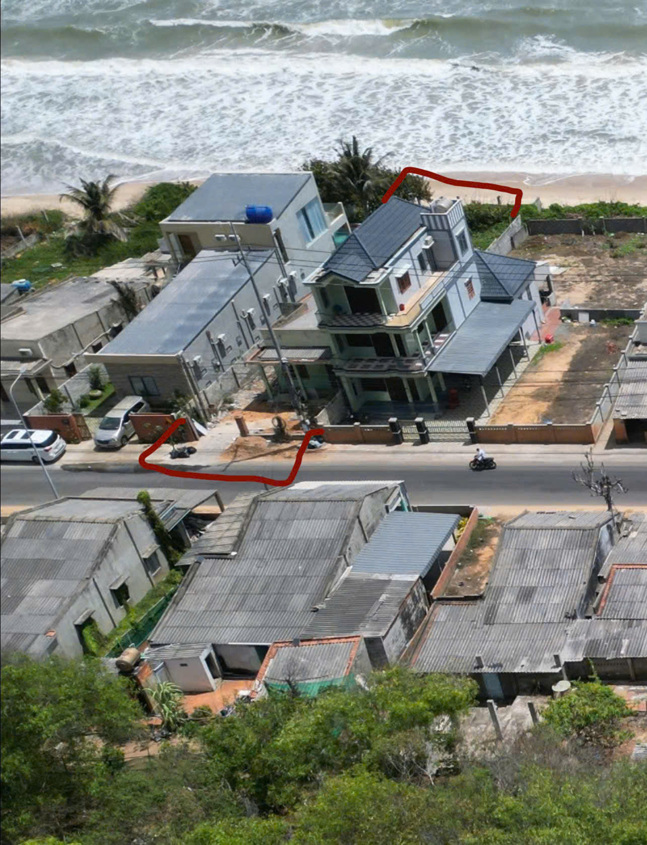 Em bán mấy lô đất giáp biển trực tiếp ở Phan Thiết khu Novaworld Phan Thiết