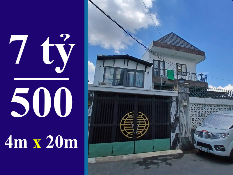 BÁN NHÀ HẺM 60 LÂM VĂN BỀN - 2 TẦNG - XE Ô TÔ NGỦ TRONG NHÀ