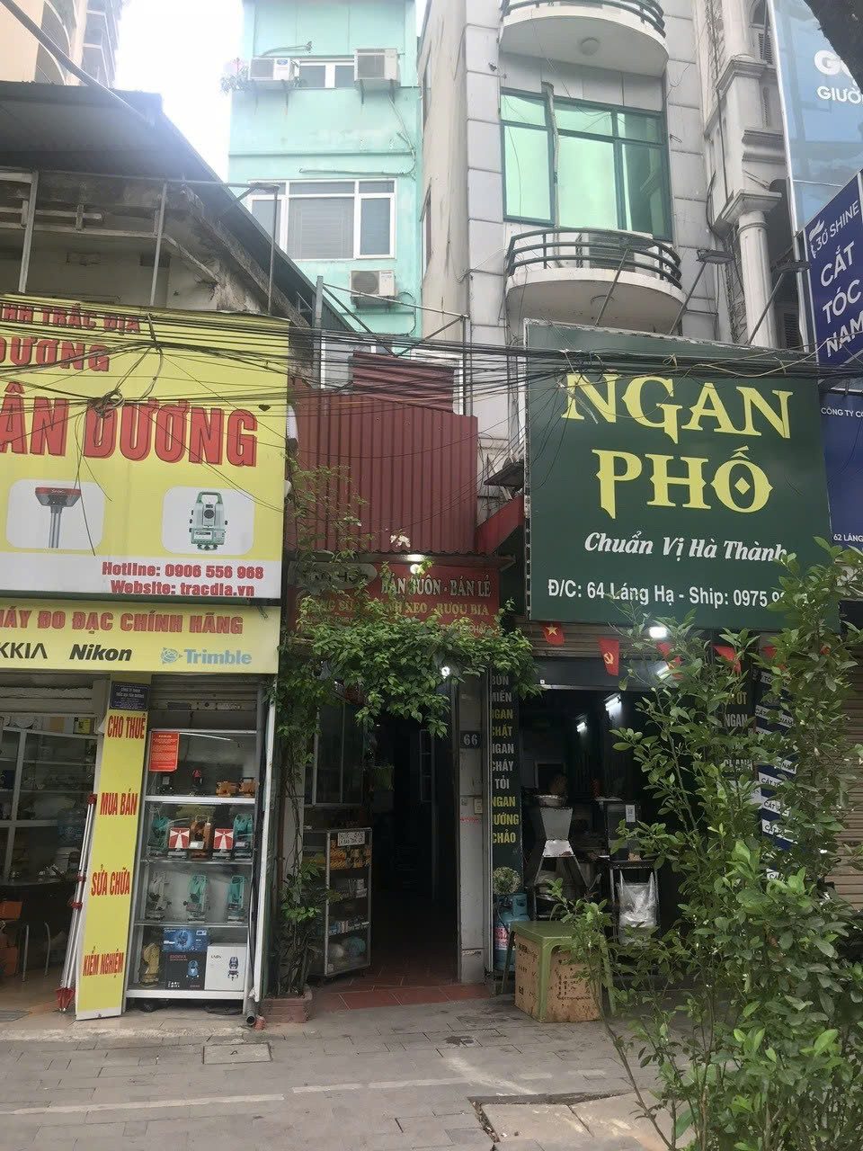 CHO THUÊ MẶT BẰNG KINH DOANH-VĂN PHÒNG – 66 LÁNG HẠ, ĐỐNG ĐA, HÀ NỘI