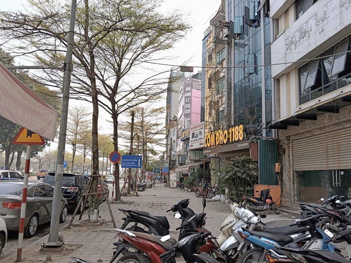 Mặt phố Láng ĐĐ 108m² MT 7m Lô góc 3 thoáng Vỉa hè rộng 10m Xây Building 68.6 tỷ