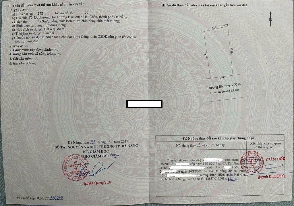 📌📌📌LÀM VIỆC TRỰC TIẾP GIÁ TỐT !!! Bán đất Lê Cơ, Hòa Cường