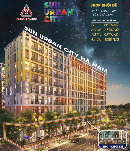 🎯🎯🎯NHẬN BOOKING SHOPHOUSE, LIỀN KỀ TẠI SUN URBAN CITY
---------------------------
- Thiết kế 3,5 tầng+ hầm bàn giao thô
- Vị trí liền kề khu 2200 căn hộ chung cư
- Tiện ích trường học, công viên nội khu
- Ngân hàng cho vay 70% miễn gốc lãi 24 tháng
👉 Đặt 