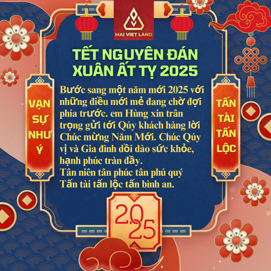 🥰🥰🥰CHÚC MỪNG NĂM MỚI🥰🥰🥰
⭐Tết Nguyên Đán - Xuân Ất Tỵ 2025⭐
💥Bước sang một năm mới 2025 với những điều mới mẻ đang chờ đợi phía trước. 
💥em Hùng xin trân trọng gửi tới Qúy Khách Hàng lời Chúc Mừng Năm Mới. Chúc Qúy vị và Gia đình dồi dào sức khỏe, hạnh 