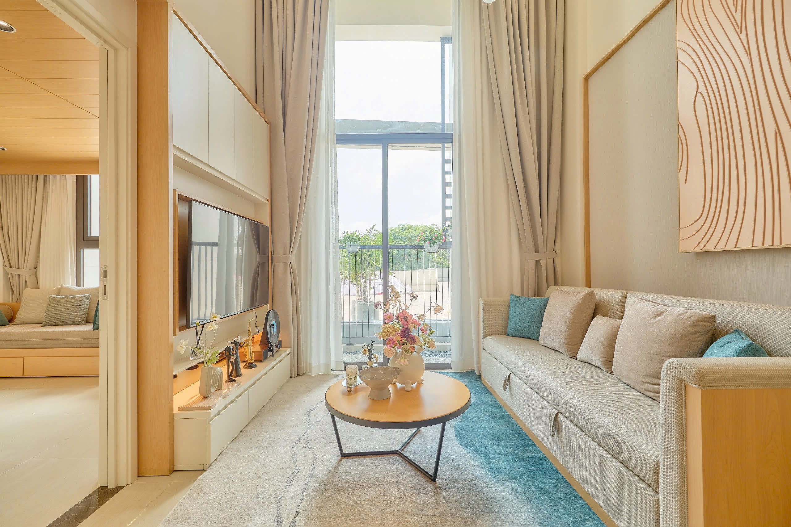 Cho thuê căn hộ 2 phòng ngủ Sun Urban City Hà Nam