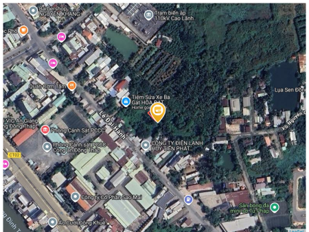 Bán đất 76.6m² ngang 4.5m giá 800 triệu Thành phố Cao Lãnh