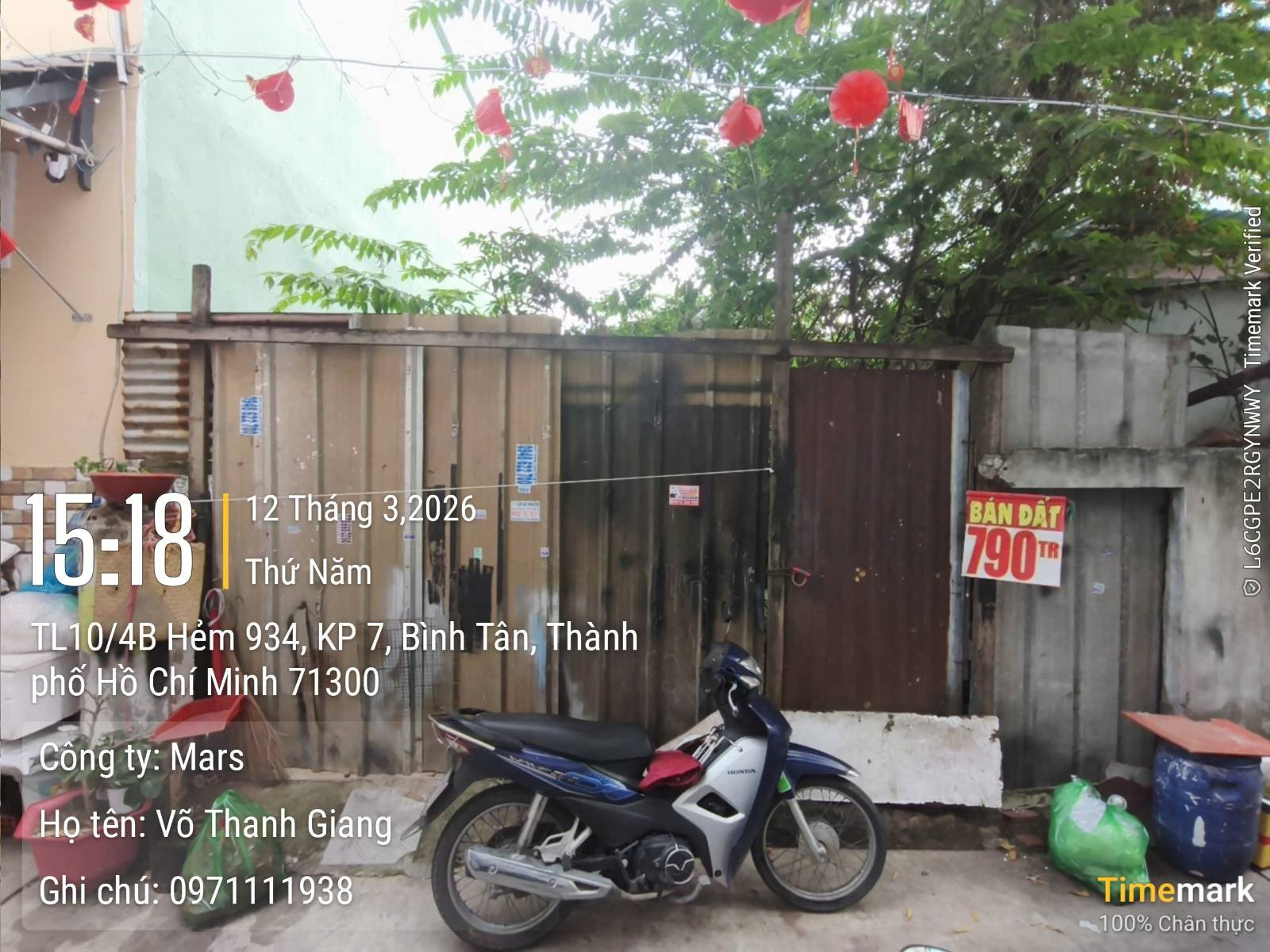 Bán Đất 92m² thổ cư 95m² giá 6 tỷ tại Đường Lê Đình Cẩn Phường Tân Tạo Quận Bình Tân TP. Hồ Chí Minh