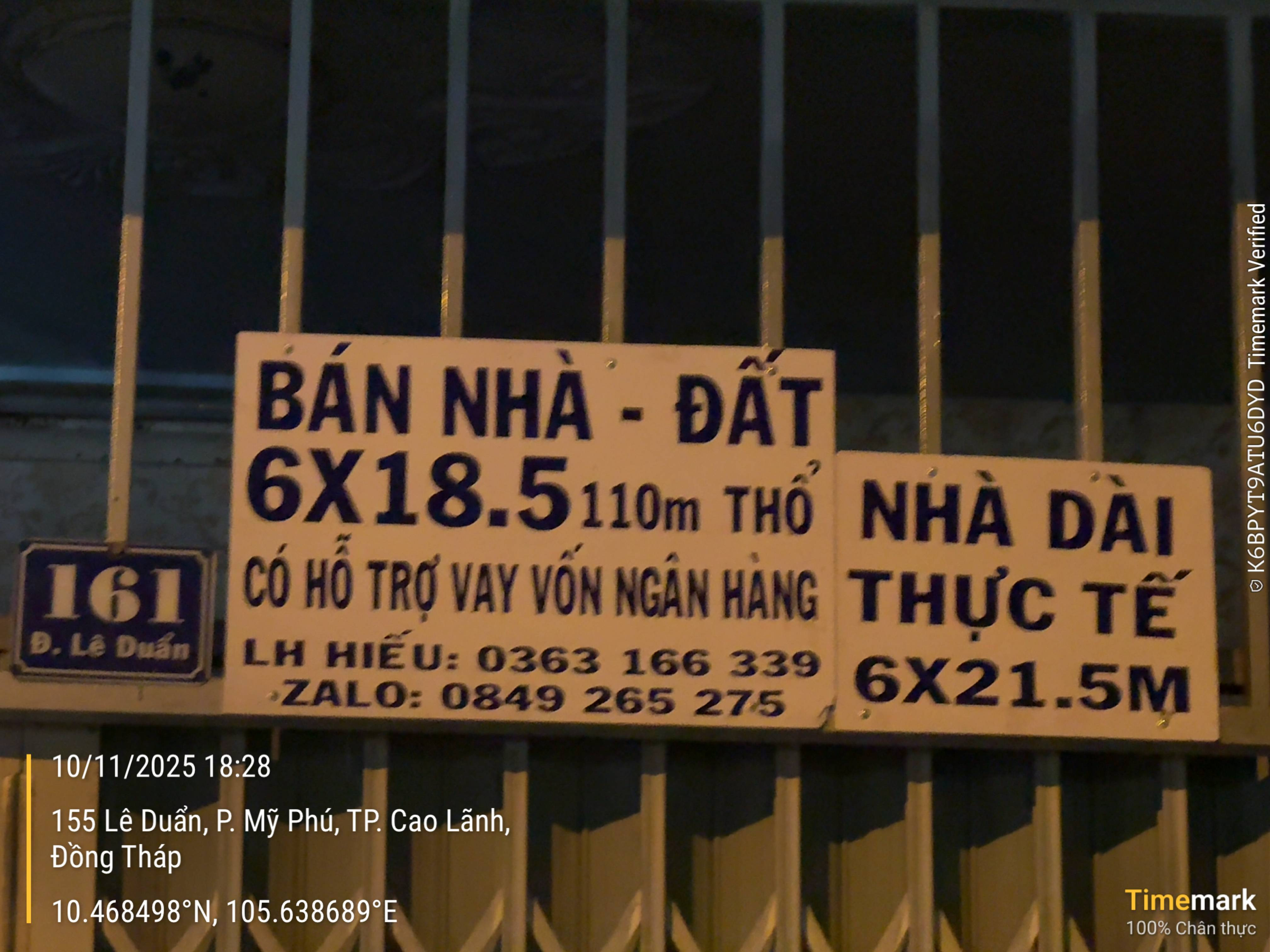Bán nhà đất đường Lê Duẩn, phường Mỹ Phú, thành phố Cao Lãnh, tỉnh Đồng Tháp