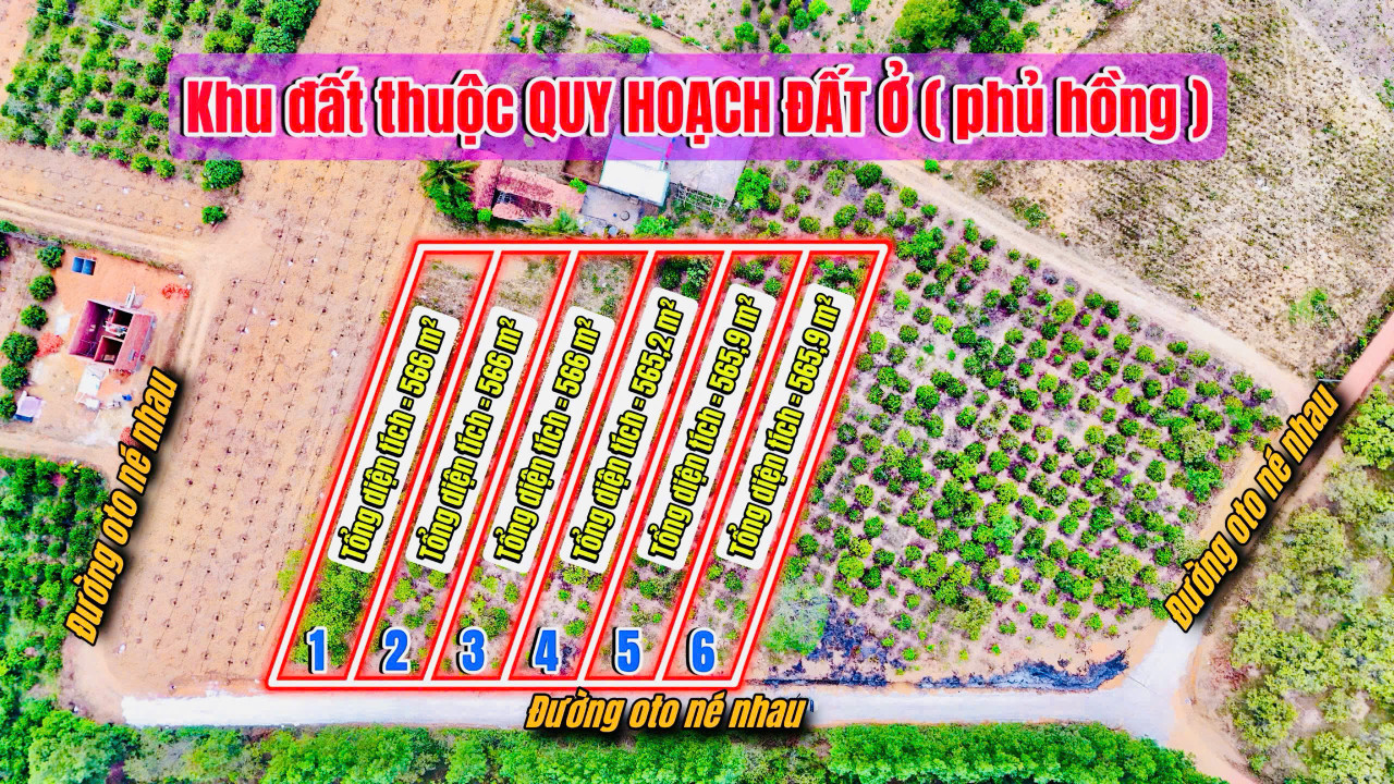 Đất thị trấn Ea Knop- Ea Kar-Đắk Lắk dt 10*60m quy hoạch đất ở đô thị lên thổ ngay được chỉ 168tr/lô bao sổ
