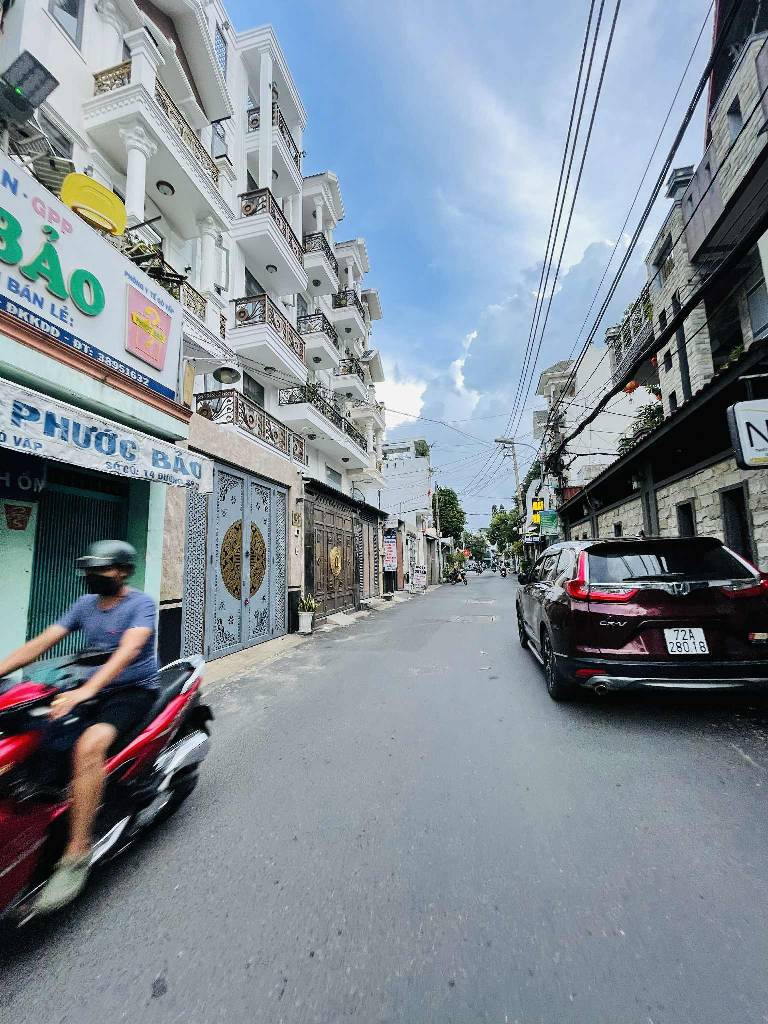 BÁN NHÀ CHO THUÊ,  NGAY CHỢ AN NHƠN GÒ VẤP 2 TẦNG - 75M, 5 TỶ XÍU