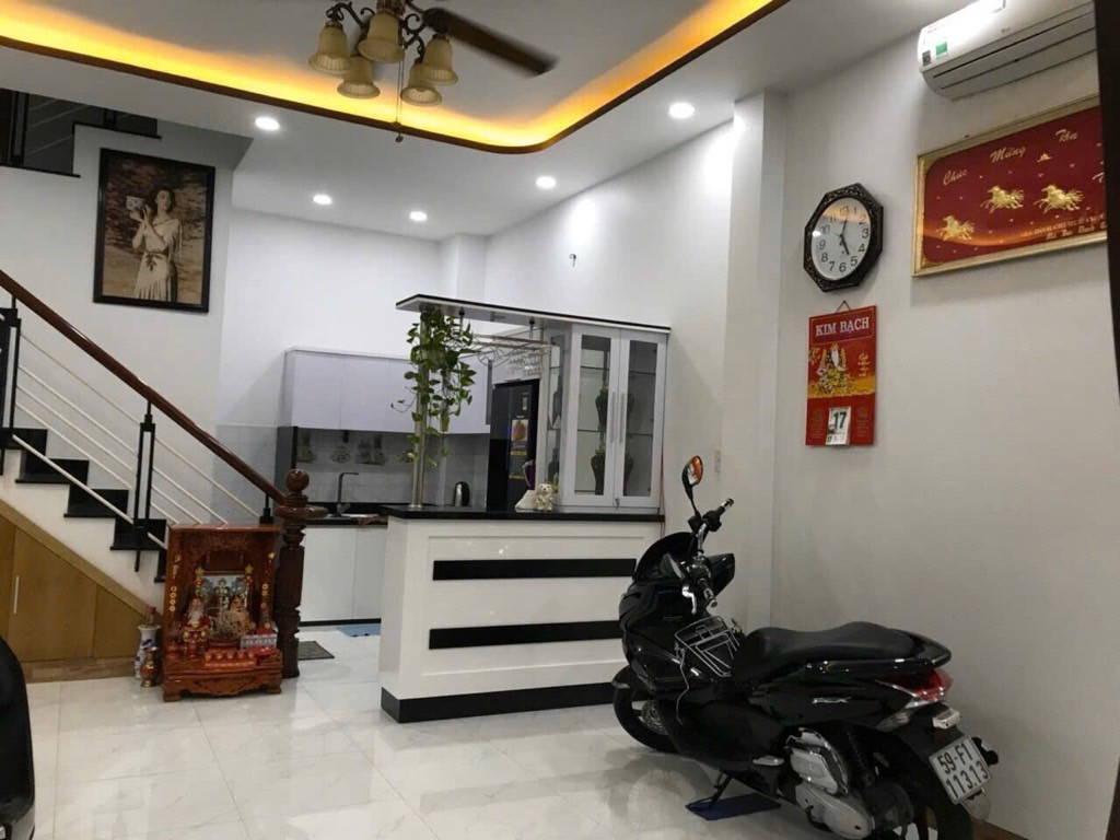 BÁN NHÀ LÊ ĐỨC THỌ GÒ VẤP, HXH THÔNG NGUYỄN VĂN LƯỢNG, 3 TẦNG BTCT, NHỈNH 4 TỶ