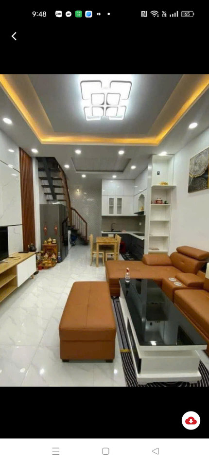 Bán gấp nhà đẹp gần trường tiểu học Võ Thị Sáu Gò Vấp chỉ 3,1 tỷ tới 33m2, 2 tầng, tặng nội thất