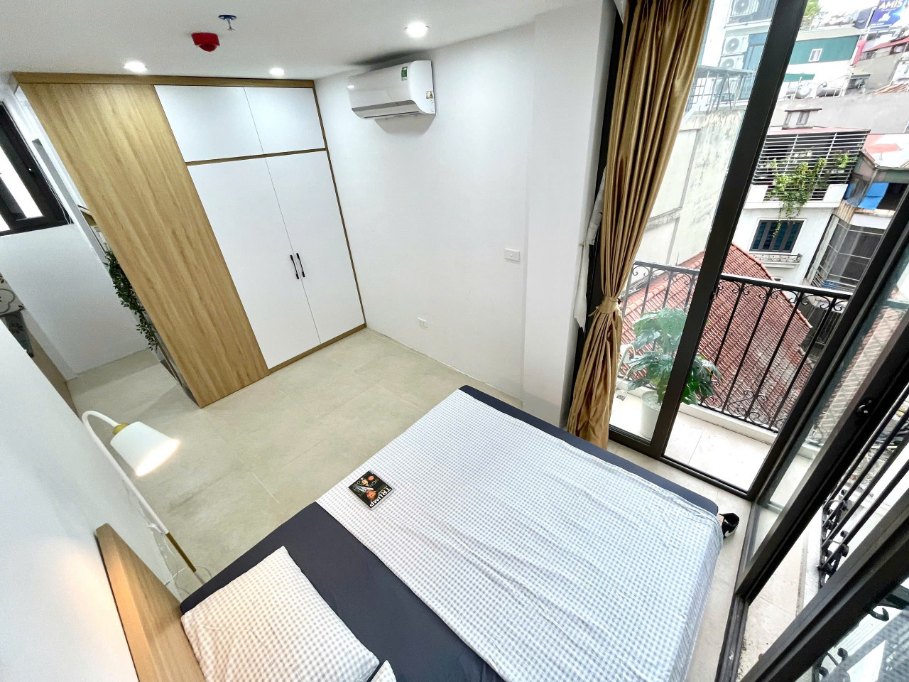 (Cực hiếm) Căn hộ Studio 23m2 mới khai trương ngõ 89 Lê Đức Thọ - Máy giặt riêng - Cách mặt phố 35m